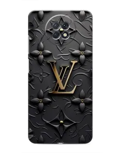 Чехол для Xiaomi Redmi Note 9T с картинкой «Кожаная текстура LV»