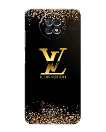 Чехол для Xiaomi Redmi Note 9T с картинкой «LV — золотые искры»