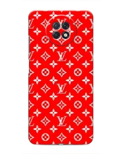 Чехол для Xiaomi Redmi Note 9T с картинкой «Яркий паттерн LV»