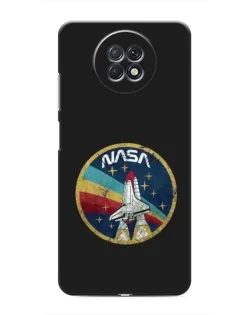 Чехол для Xiaomi Redmi Note 9T с картинкой «NASA — эмблема миссии»