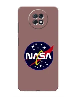 Чехол для Xiaomi Redmi Note 9T с картинкой «NASA — ретро космос»