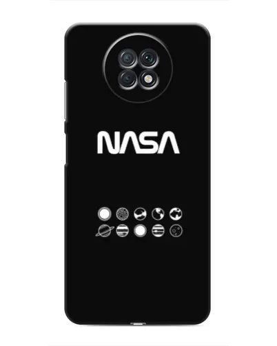 Чехол для Xiaomi Redmi Note 9T с картинкой «NASA — технический принт» Чехол для Xiaomi Redmi Note 9T с картинкой «NASA — технический принт»