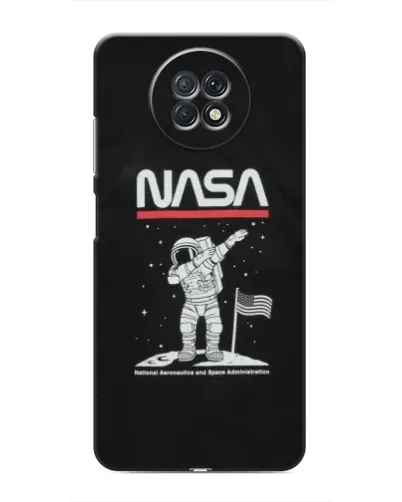 Чехол для Xiaomi Redmi Note 9T с картинкой «NASA — шагаем по Луне» Чехол для Xiaomi Redmi Note 9T с картинкой «NASA — шагаем по Луне»