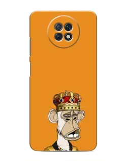 Чехол для Xiaomi Redmi Note 9T с картинкой «Золотая обезьяна Bored Ape»