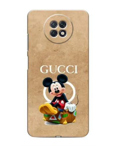 Чехол для Xiaomi Redmi Note 9T с картинкой «Микки Маус Gucci — крафт» Чехол для Xiaomi Redmi Note 9T с картинкой «Микки Маус Gucci — крафт»