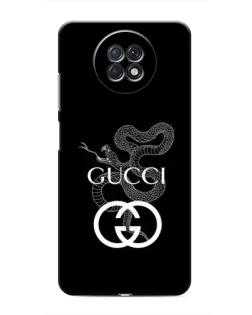 Чохол для Xiaomi Redmi Note 9T з картинкою «Gucci — срібна змія» Чохол для Xiaomi Redmi Note 9T з картинкою «Gucci — срібна змія»