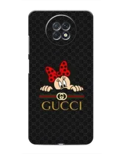 Чохол для Xiaomi Redmi Note 9T з картинкою «Мінні Маус Gucci — чорний» Чохол для Xiaomi Redmi Note 9T з картинкою «Мінні Маус Gucci — чорний»