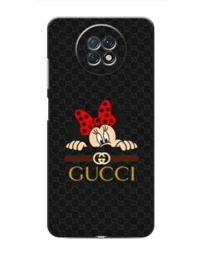 Чехол для Xiaomi Redmi Note 9T с картинкой «Минни Маус Gucci — черный» Чехол для Xiaomi Redmi Note 9T с картинкой «Минни Маус Gucci — черный»