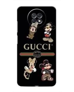 Чохол для Xiaomi Redmi Note 9T з картинкою «Gucci — герої Disney та монограма» Чохол для Xiaomi Redmi Note 9T з картинкою «Gucci — герої Disney та монограма»