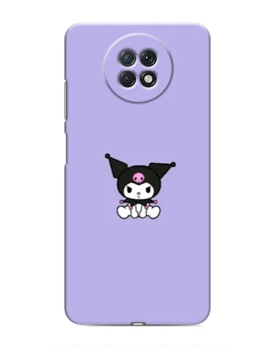 Чехол для Xiaomi Redmi Note 9T с картинкой «Kuromi — фиолетовый минимализм»