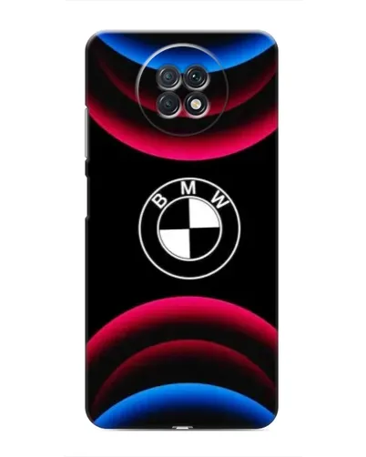 Чехол для Xiaomi Redmi Note 9T с картинкой «Логотип BMW и неоновые дуги» Чехол для Xiaomi Redmi Note 9T с картинкой «Логотип BMW и неоновые дуги»