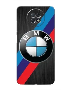 Чехол для Xiaomi Redmi Note 9T с картинкой «BMW M-stripes стиль»