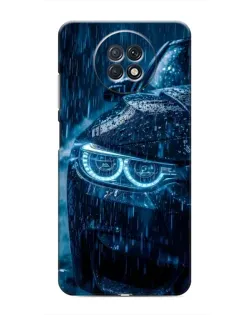 Чехол для Xiaomi Redmi Note 9T с картинкой «BMW под дождем»
