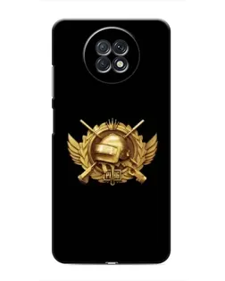 Чохол для Xiaomi Redmi Note 9T з картинкою «PUBG — помаранчевий градієнт»