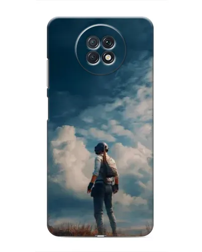 Чехол для Xiaomi Redmi Note 9T с картинкой «Герой PUBG на скале» Чехол для Xiaomi Redmi Note 9T с картинкой «Герой PUBG на скале»