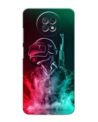 Чехол для Xiaomi Redmi Note 9T с картинкой «PUBG — огненный воин» Чехол для Xiaomi Redmi Note 9T с картинкой «PUBG — огненный воин»