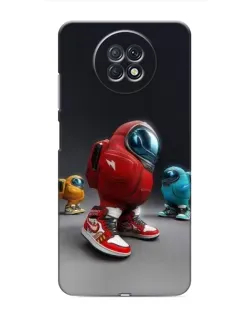 Чохол для Xiaomi Redmi Note 9T з картинкою «Among Us — 3D стиль»
