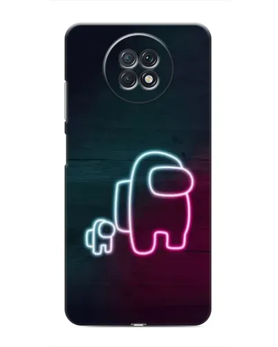 Чехол для Xiaomi Redmi Note 9T с картинкой «Among Us неон-арт» Чехол для Xiaomi Redmi Note 9T с картинкой «Among Us неон-арт»