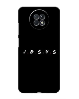 Чехол для Xiaomi Redmi Note 9T с картинкой «Точки веры J.E.S.U.S.»