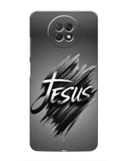 Чехол для Xiaomi Redmi Note 9T с картинкой «Надпись Jesus Graffiti»