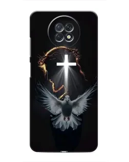 Чехол для Xiaomi Redmi Note 9T с картинкой «Голубь и Свет»