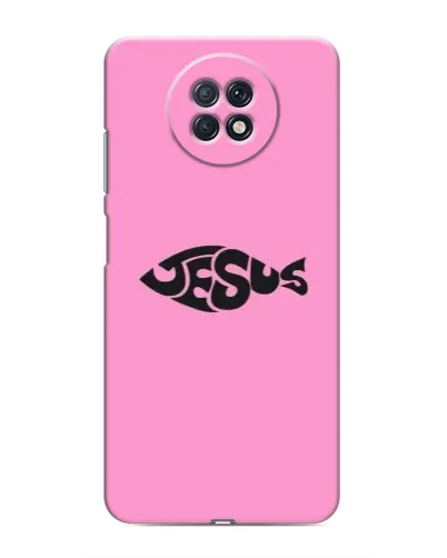 Чехол для Xiaomi Redmi Note 9T с картинкой «Розовый символ Jesus» Чехол для Xiaomi Redmi Note 9T с картинкой «Розовый символ Jesus»