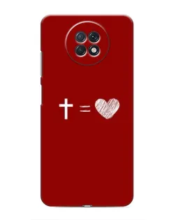 Чехол для Xiaomi Redmi Note 9T с картинкой «Уравнение любви» Чехол для Xiaomi Redmi Note 9T с картинкой «Уравнение любви»