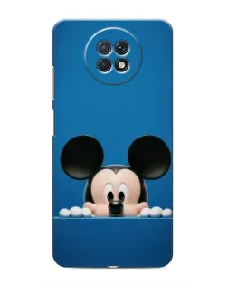 Чехол для Xiaomi Redmi Note 9T с картинкой «Микки выглядывает» Чехол для Xiaomi Redmi Note 9T с картинкой «Микки выглядывает»