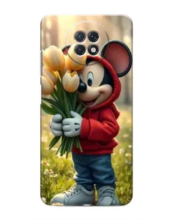 Чехол для Xiaomi Redmi Note 9T с картинкой «Микки с тюльпанами» Чехол для Xiaomi Redmi Note 9T с картинкой «Микки с тюльпанами»