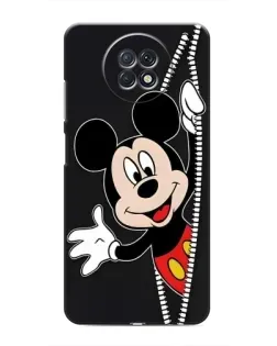 Чехол для Xiaomi Redmi Note 9T с картинкой «Микки раздвигает стены»