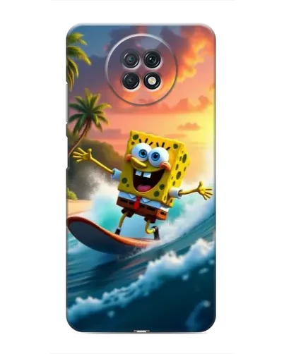 Чехол для Xiaomi Redmi Note 9T с картинкой «Губка Боб серфингист» Чехол для Xiaomi Redmi Note 9T с картинкой «Губка Боб серфингист»