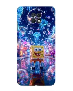 Чехол для Xiaomi Redmi Note 9T с картинкой «Неоновый океан»