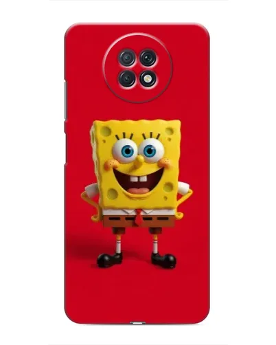 Чехол для Xiaomi Redmi Note 9T с картинкой «Спанч Боб на красном» Чехол для Xiaomi Redmi Note 9T с картинкой «Спанч Боб на красном»
