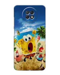 Чехол для Xiaomi Redmi Note 9T с картинкой «Развлечения на пляже»