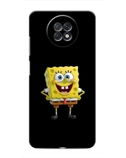 Чехол для Xiaomi Redmi Note 9T с картинкой «Классический Губка Боб»