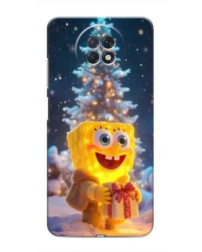 Чехол для Xiaomi Redmi Note 9T с картинкой «Рождественский Спанч Боб» Чехол для Xiaomi Redmi Note 9T с картинкой «Рождественский Спанч Боб»