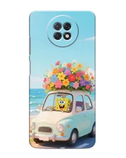 Чехол для Xiaomi Redmi Note 9T с картинкой «Автомобильное путешествие»