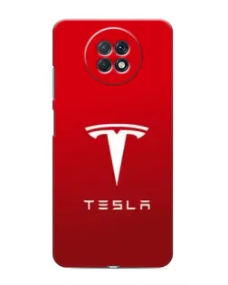 Чохол для Xiaomi Redmi Note 9T з картинкою «Tesla Red Classic»