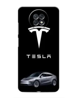 Чохол для Xiaomi Redmi Note 9T з картинкою «Tesla Model Y»