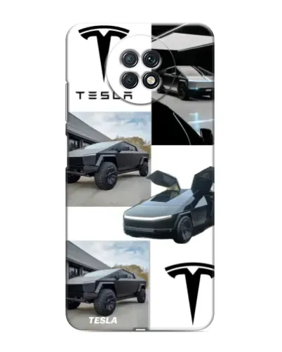 Чехол для Xiaomi Redmi Note 9T с картинкой «Коллаж Cybertruck Tesla» Чехол для Xiaomi Redmi Note 9T с картинкой «Коллаж Cybertruck Tesla»