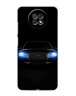 Чохол для Xiaomi Redmi Note 9T з картинкою «Audi в неоні»