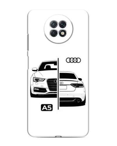 Чехол для Xiaomi Redmi Note 9T с картинкой «Audi — контрастный дизайн» Чехол для Xiaomi Redmi Note 9T с картинкой «Audi — контрастный дизайн»