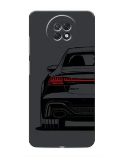 Чохол для Xiaomi Redmi Note 9T з картинкою «Задня частина Audi — арт»