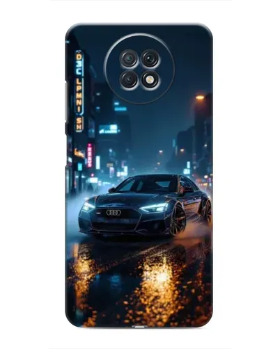 Чехол для Xiaomi Redmi Note 9T с картинкой «Ночной город и Audi» Чехол для Xiaomi Redmi Note 9T с картинкой «Ночной город и Audi»