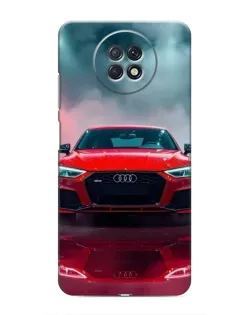 Чохол для Xiaomi Redmi Note 9T з картинкою «Audi RS — червоний стиль»