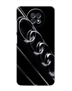 Чохол для Xiaomi Redmi Note 9T з картинкою «Audi — абстрактні кільця»