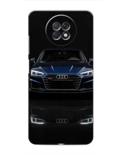 Чохол для Xiaomi Redmi Note 9T з картинкою «Audi — нічне відображення»