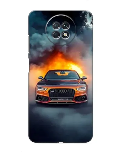 Чехол для Xiaomi Redmi Note 9T с картинкой «Audi в огненном дыму» Чехол для Xiaomi Redmi Note 9T с картинкой «Audi в огненном дыму»