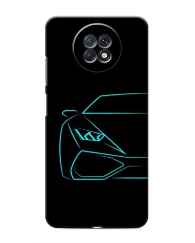 Чехол для Xiaomi Redmi Note 9T с картинкой «Голубой силуэт Lamborghini» Чехол для Xiaomi Redmi Note 9T с картинкой «Голубой силуэт Lamborghini»