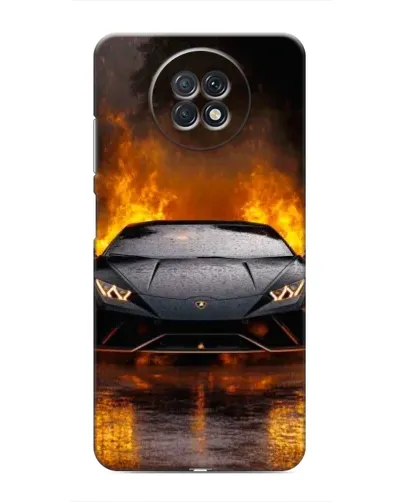 Чехол для Xiaomi Redmi Note 9T с картинкой «Lamborghini в огне» Чехол для Xiaomi Redmi Note 9T с картинкой «Lamborghini в огне»